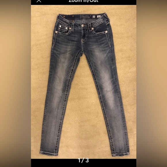 Miss Me Signature Skinny Jeans 25 - Picture 1 of 3